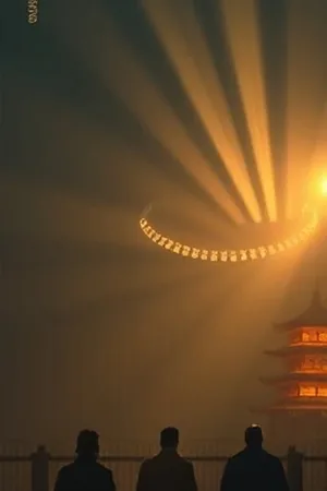 《琥珀钟楼》钟楼内部齿轮与琥珀色光影