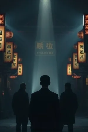 《末班地铁站》深夜地铁站台的末班车